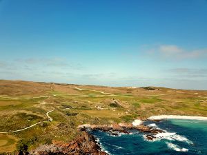 Cape Wickham 17th Aerial Side